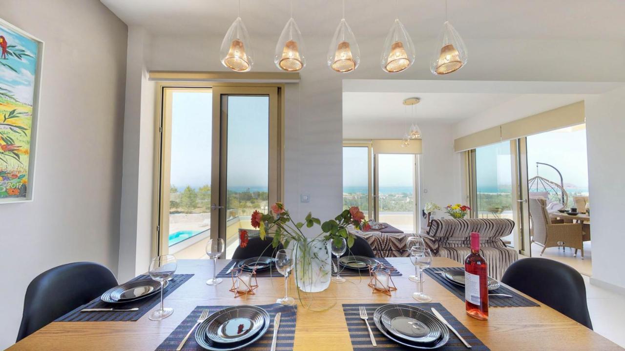 Liberty & Freedom Luxury Villas Platanias  Bagian luar foto