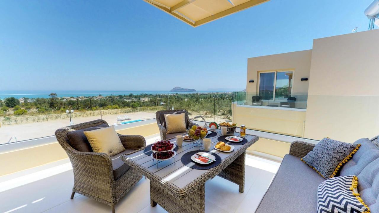 Liberty & Freedom Luxury Villas Platanias  Bagian luar foto