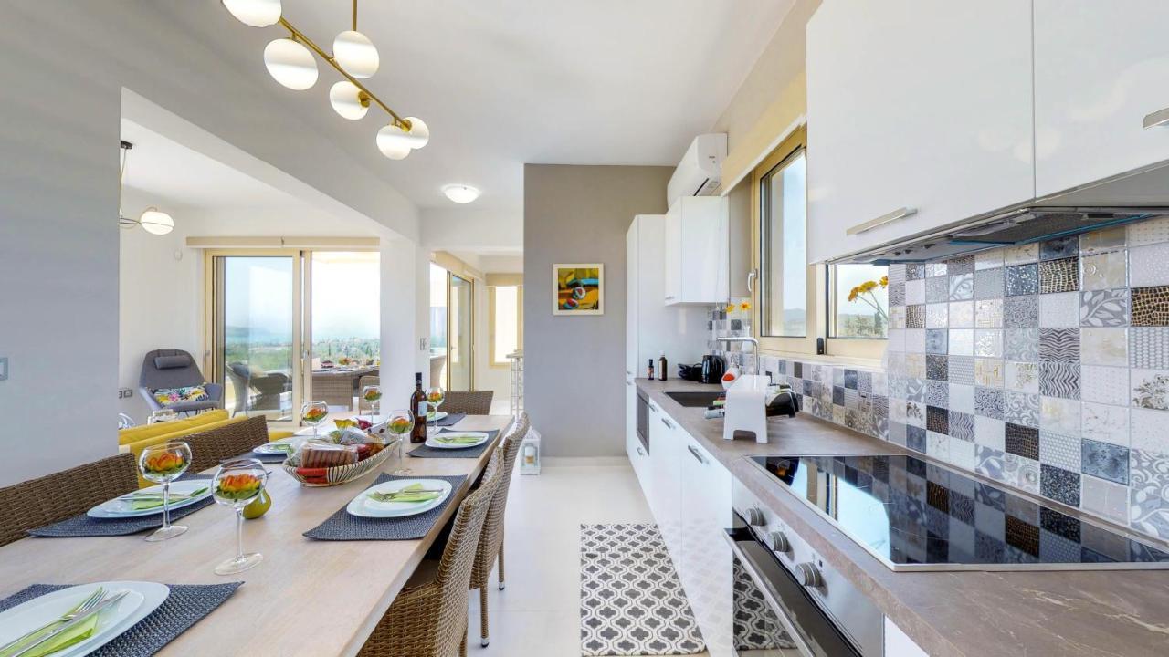 Liberty & Freedom Luxury Villas Platanias  Bagian luar foto