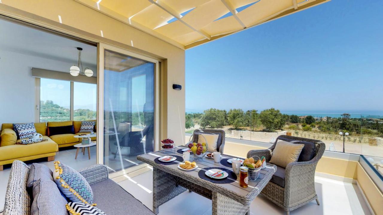 Liberty & Freedom Luxury Villas Platanias  Bagian luar foto